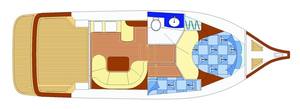 2012 VIKING MARIN 34 SEDAN